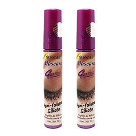 Prosa Rimel Mascara Pestañas Maxi Volumen Silicón 13g 2 Piezas