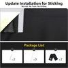 NICETOWN Full Blackout Door Curtain for Cordless Roller Window Covering