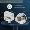 5 Pack AEZ73293801 Gas Stove Knobs - Compatible with LG