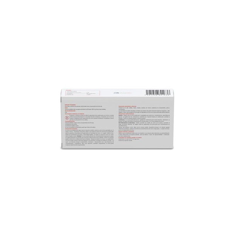 Britani Polinicotinato de cromo 2 mg. Caja con 30 tabletas.