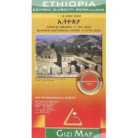 Ethiopia 1/2m (geographical) (GEOGRAPHICAL MAP - 1/2.000.000) (French Edition)