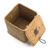 Tissue Box Cover Square, Seagrass Tissue Box Holder, Woven Facial