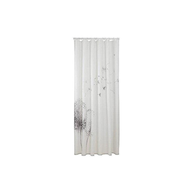 Sealskin Flow Textile Shower Curtain 180 x 200 cm 100%