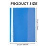 AUTUUCKEE 12 Pcs A4 Document Folder, Modern Plastic Folders with
