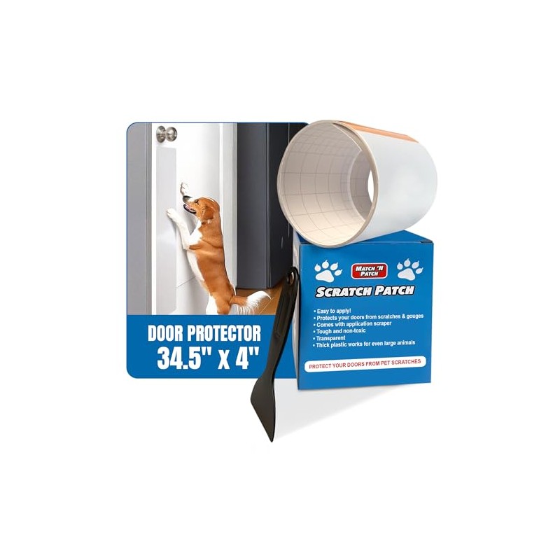 Match 'N Patch Door Protector – Scratch Protectors for Pets