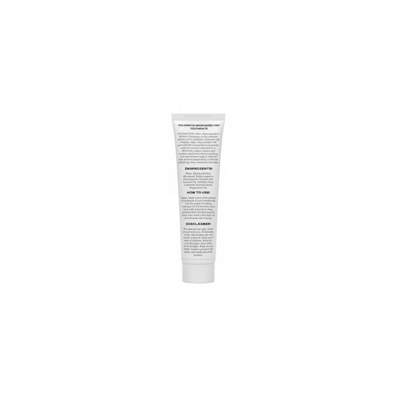 Micronized Hydroxyapatite Toothpaste, Non-Nano, Fluoride Free, Gentle Formula for the