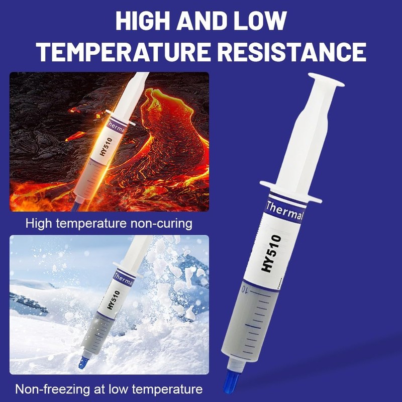 PYEUIFT HY-510 Thermal Paste for Coolers, Heatsink Paste Graphics Card