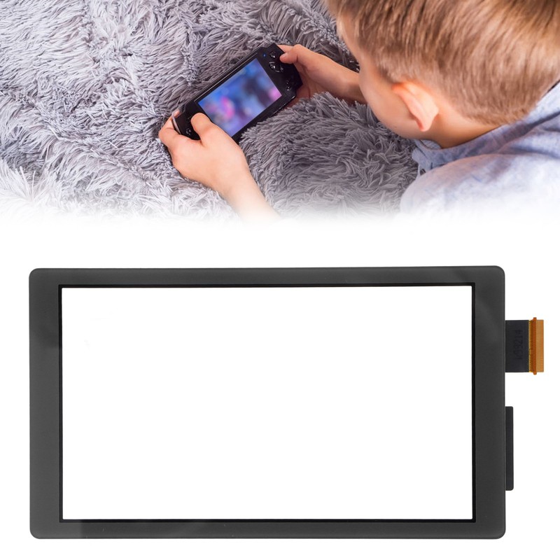 Touch Screen Glass for Switch Lite Replacement Front Outer Panel