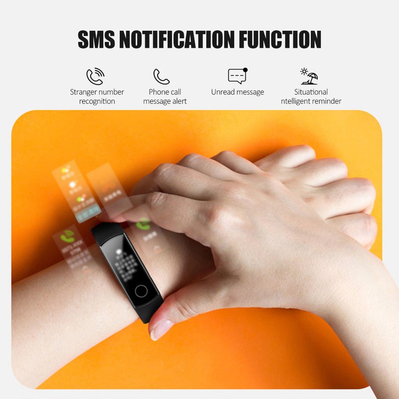 bracelet 4 50 meters waterproof sports heart rate sleep monitoring