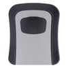Key Lock Box Curved Aluminum Alloy Large Size Grey Wall