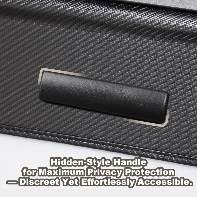 OPS AOTO for All-New 2025 Toyota 4Runner Cargo Cover,(Carbon Fiber