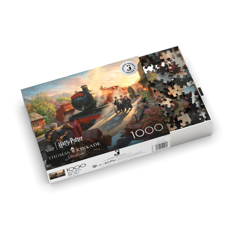 Buffalo Games - Silver Select - Thomas Kinkade - Hogwart's
