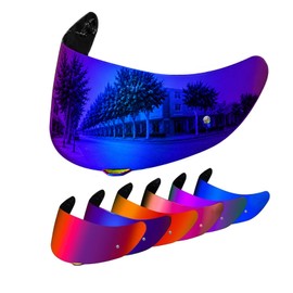 PSLER K1S Visor - K1 Helmet Visor, K3SV Rainbow Visor, K5 Face Protection Replacement for K1/K1S/K3 SV/K5, Rainbow Effect (Not for K3)