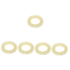 Baluue 5pcs Wrist Massage Metal Acupressure Bracelet for Women Care Accessory to Relieve Finger Joint Fatigue Includes Color Variations Fits