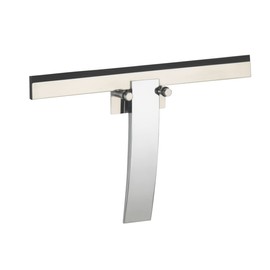 Wenko 18172100 Bathroom wiper Gela, shiny for bath and shower, Metal Zinc diecasting , Shiny