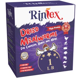 Bird Food for Outside Wild Birds, 1 LB, High Protein Dried Meal Worms for Birds Feeder, Mealworms for Blue Birds, Reptiles and Turtles