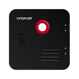 KINGRVER 15 x 15 Inches Black Door kit - This Only for KINGRVER RV Tankless Water Heaters without Door, Water Heater not Included, Galvanized Steel