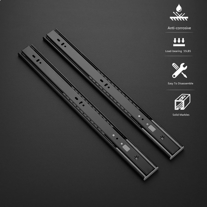Ravinte 18 Inch Soft Close Drawer Slides 2 Pairs 4