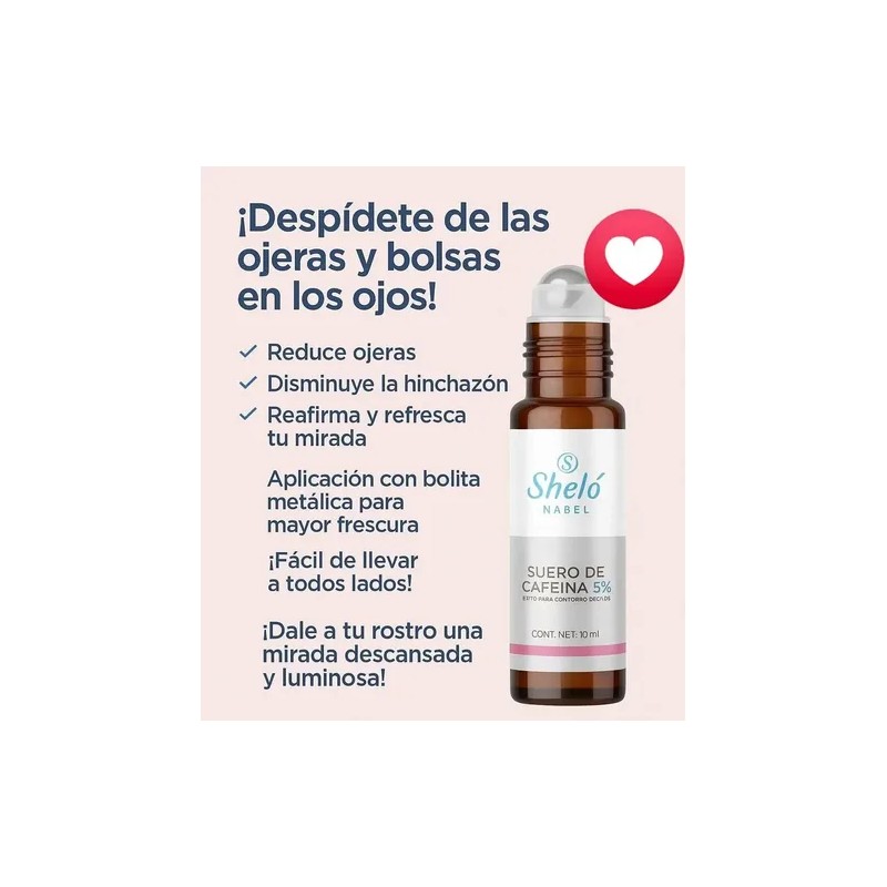 Suero De Cafeína 5% Antiojeras