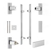 Ranbo H-Shaped 18" Length Rectangle Back to Back Large Push