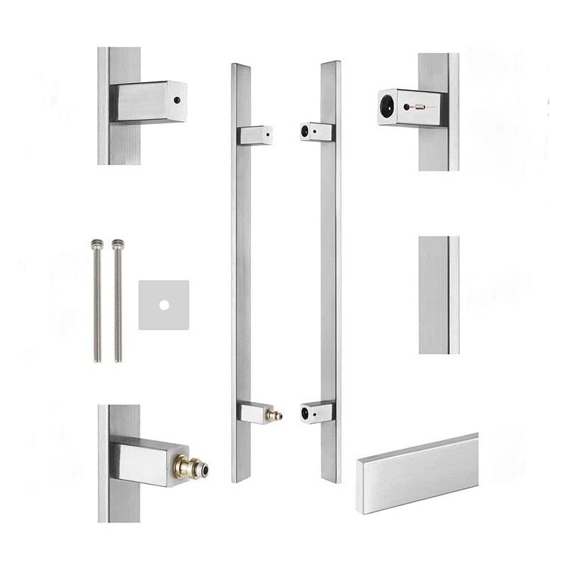 Ranbo H-Shaped 18" Length Rectangle Back to Back Large Push