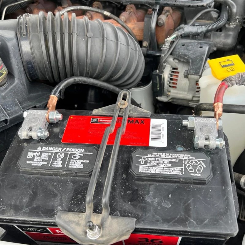 Ampper Military Spec Battery Terminal End, Top Post Battery Terminal