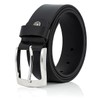 Linden Mann/Full Buffalo 4 mm Real Leather Men's Belt, full-grain
