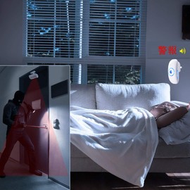 Wireless Chime, Entrance Sensor, Motion Sensor, Chime, Security Sensor, Wireless, Contactless, Doorbell/Wireless Doorbell, 4 Volume Levels, 36 Types of Ringtones, Call, Doorbell (Japanese Instruction