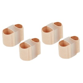 PACKOVE 4pcs Gel Separator for Bunion Breathable Foot Protector for Overlapping Comfortable Design for Men and Women and Relief