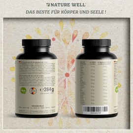 Amino Acids Complex High Dose - 240 Tablets with 6,000 mg Amino Acids per Day - 9 Essential Amino Acids (EAA) + Taurine, Carnitine & Glycine - Laboratory Tested with Analysis Certificate - 100% Vegan