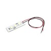 amon row of 3 flat LEDs 8000 Kelvin (3 bulbs),