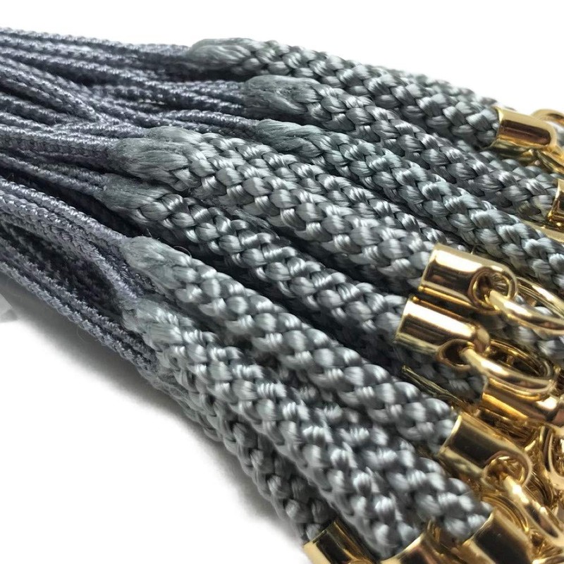 Rayon Can (Gold Plated), Set of 50, Netsuke Cord for