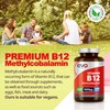Vitamin B12 1000mcg Methylcobalamin | 400 Vegan Tablets | Reduction