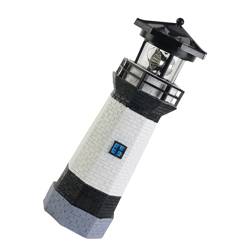 Solar Powered Lighthouse Environmentally Friendly Energy Saving Solar Lighthouse with