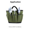 Gardening Tote Bag with Pockets Garden Tool Storage Bag Wear-Resistant