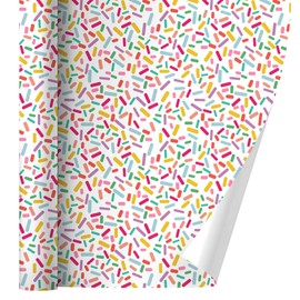 GRAPHICS & MORE Colorful Confetti Sprinkles Gift Wrap Wrapping Paper Rolls