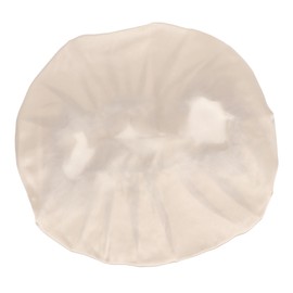 Gatuida 1Pc Sleep Bonnet for Hair Care Soft Sleeping Hat Comfortable and Breathable Wave Rim Design for Home Sleep Face Washing