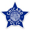 Chicago Police Star Decal Sticker - 1960's Star, Size 3"