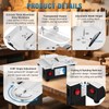 MXBAOHENG Updated Mini Multifunctional Table Saw with Cutting & Sanding
