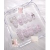 Angelic Pink ﾟ｡ﾟ･｡ Handmade Nail Tips - Square / 엔젤릭