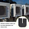 Rubber Isolator Pad 8 Packs Air Conditioner Shock Pad Anti