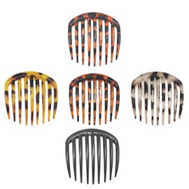 5 Pcs French Twist Comb Retro Tooth anti slip comb Hairstyle accessories Used as a hairstyle accessory for women and girls