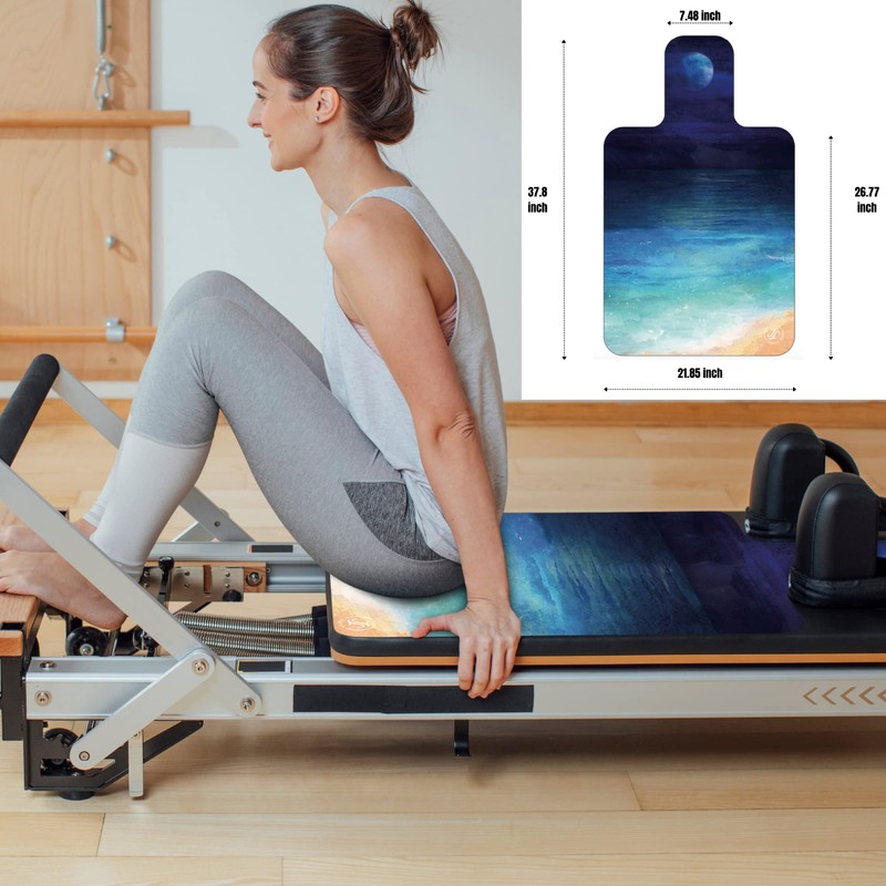 Pilates Reformer MatPilates Reformer Machine TowelExercise MatFitness Gym MatMini Travel