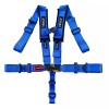 ANIKI BLUE 5 POINT 3" LATCH & LINK SEAT BELT