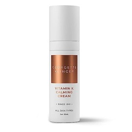 Vitamin K Calming Cream by Georgette Klinger Skin Care - Restorative Moisturising Lotion for Redness, Irritated Skin, Sunburn, Dark Circles