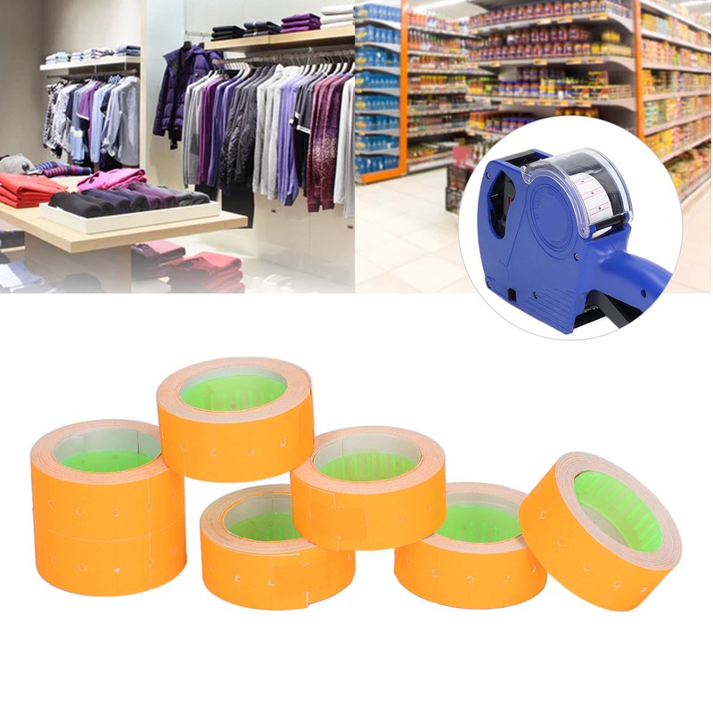 3 Tubes Pricing Label 15000pcs Single Row Price Gun Tag