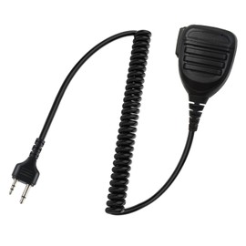 WODASEN Speaker Mic Walkie Talkie Handheld Microphone Shoulder Lapel Mics for GXT LXT GXT1000VP4 GXT1000 LXT500VP3 GXT1050VP4 LXT600 AVPH10 GMRS FRS X-Talker Radio (112-Black)