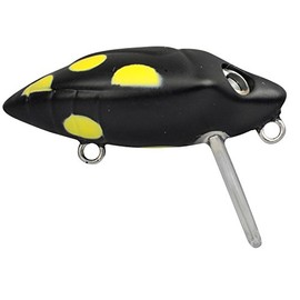 Trout Master Lady B Trout Wobbler 3 cm 2.8 g - Wobbler for Spin Fishing for Trout, Artificial Bait for Trout, Spin Fishing, Colour: Black