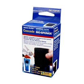 Penn-Plax Cascade 300 Filter Replacement Bio-Sponge (1 Sponge) – Provides Filtration for Freshwater and Saltwater Aquariums
