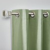 Exclusive Home Chatra Faux Silk Grommet Top Curtain Panel Pair,